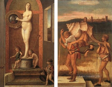 Vier Allegorien 2 Renaissance Giovanni Bellini Ölgemälde